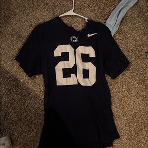 PENN STATE SAQUON BARKLEY NIKE JERSEY T-SHIRT